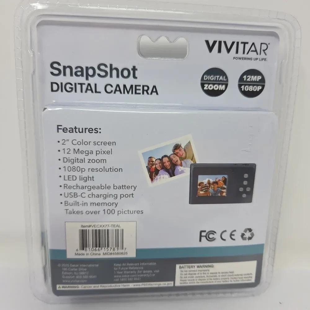 Vivitar snapshot 12mp